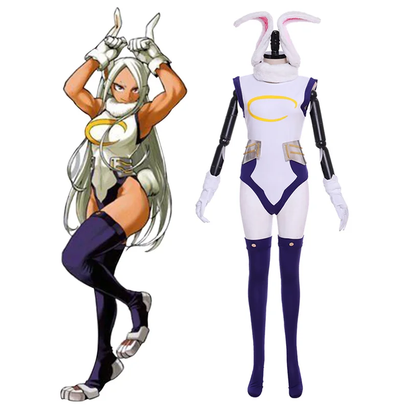 

My Hero Academia Rabbit Hero Miruko Rumi Usagiyama cosplay costume Boku no Hero Akademia Costume Halloween Costume Custom Made