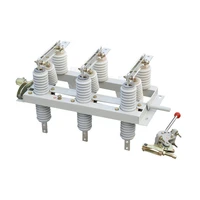 gn30 12d rotary ac isolation switch with grounding copper indoor high voltage isolation switch 11kv 24kv