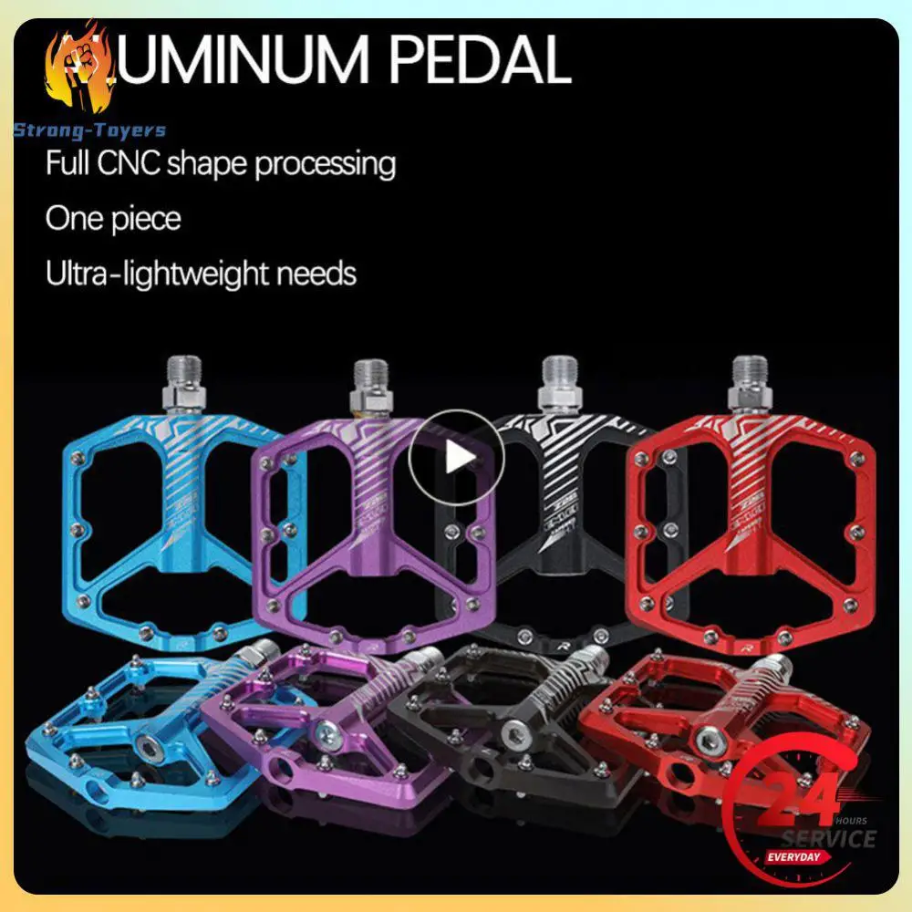 

1~4PCS Ultralight Pedal Durable And Lightweight Anti-slip Pins Mtb Pedal Easy To Install Aluminum Alloy Pedal