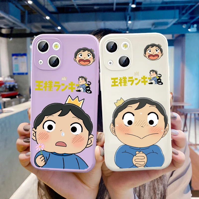 

Cute Anime Ranking of Kings Phone Case For iPhone 11 12 13 14 Pro MAX XSMAX 13Mini X XR SE20 Soft liquid Colorful Cases Funda