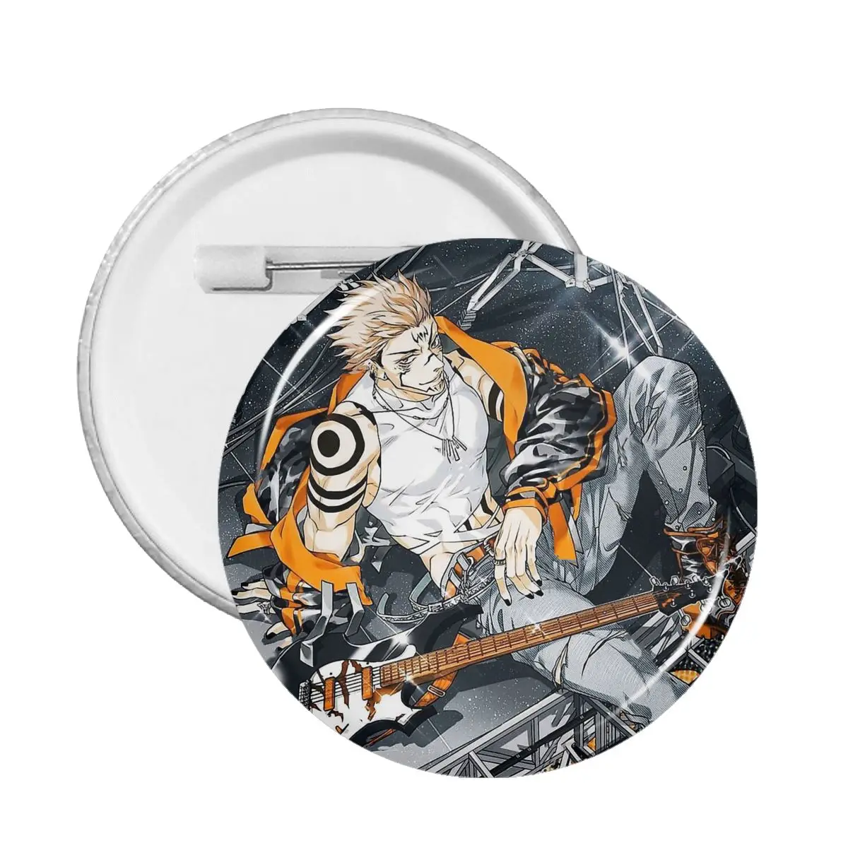 

Значок для одежды из аниме сукуна юютсу кайсен, значки, броши, милые Значки для друзей