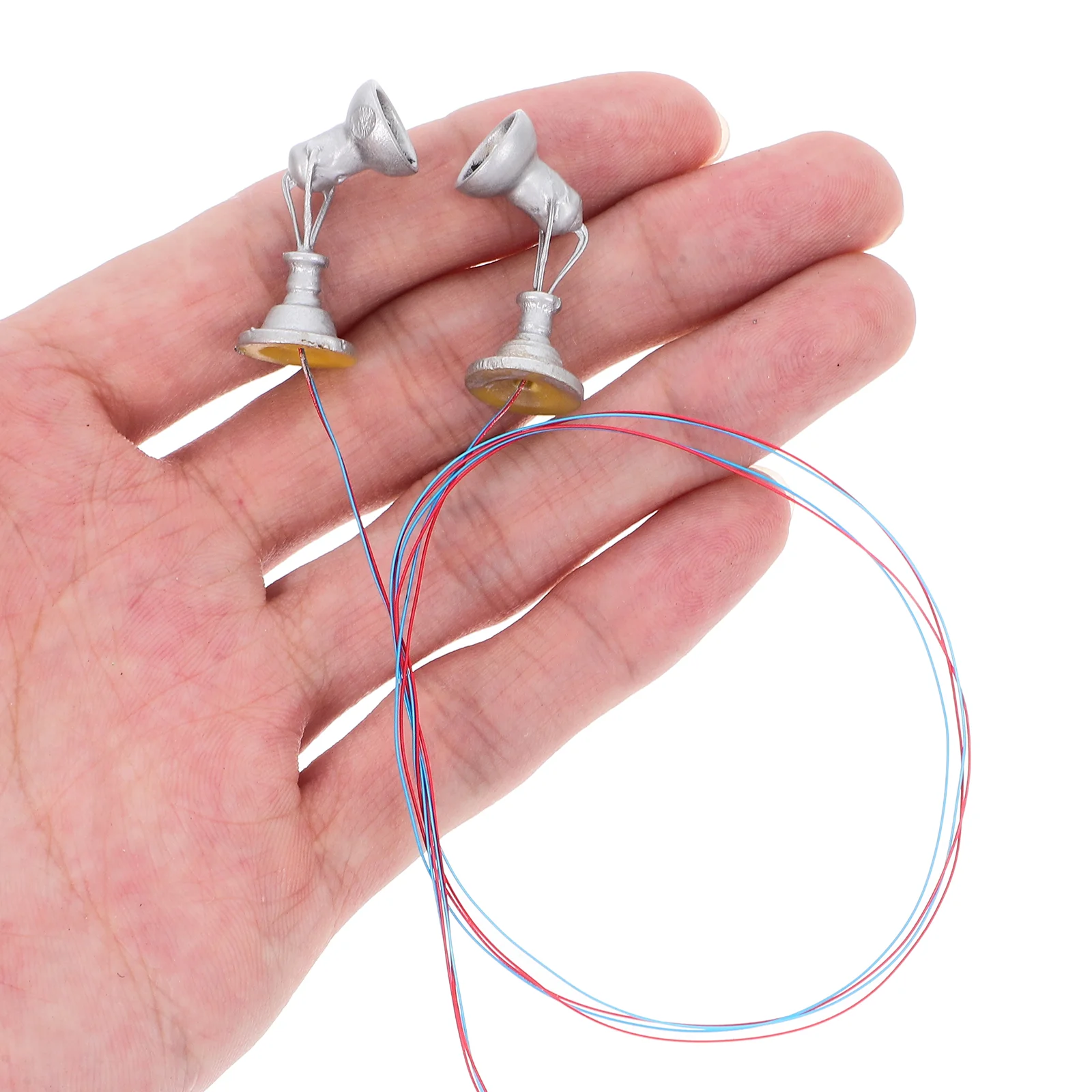 2 шт. модель песочного стола пейзажный прожектор тип поезда детская железная