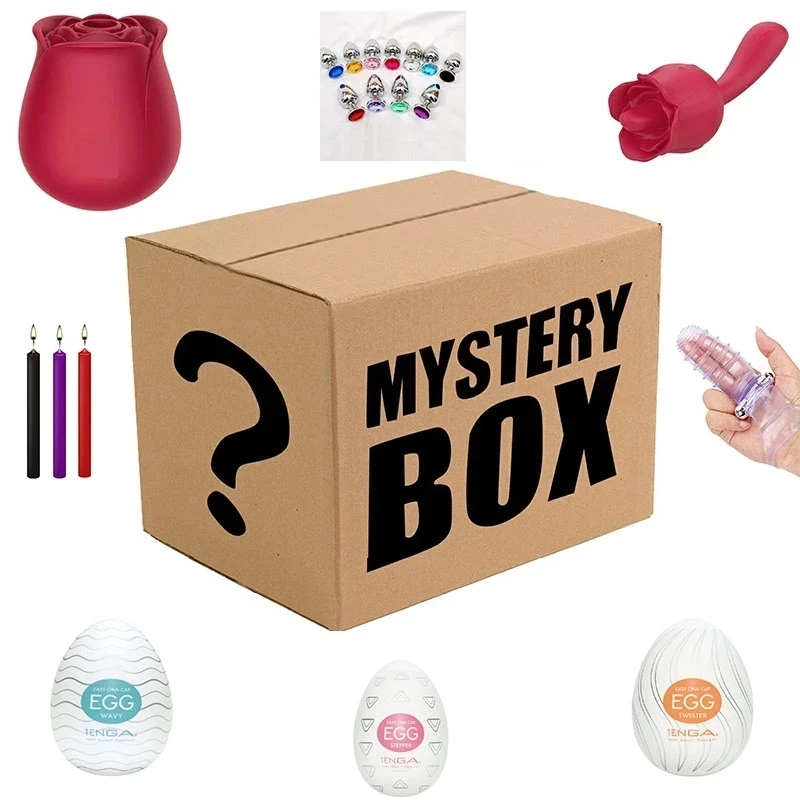 Super Lucky Mystery Box sexy toys valentines day Gift 100% High-quality Surprise G-Spot Clitoris Vibrator 18 Adult Products |