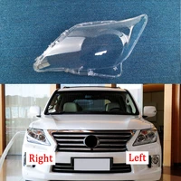 car front headlight lens cover auto shell headlamp lampshade glass lampcover head lamp light cover for lexus lx570 2012 2015