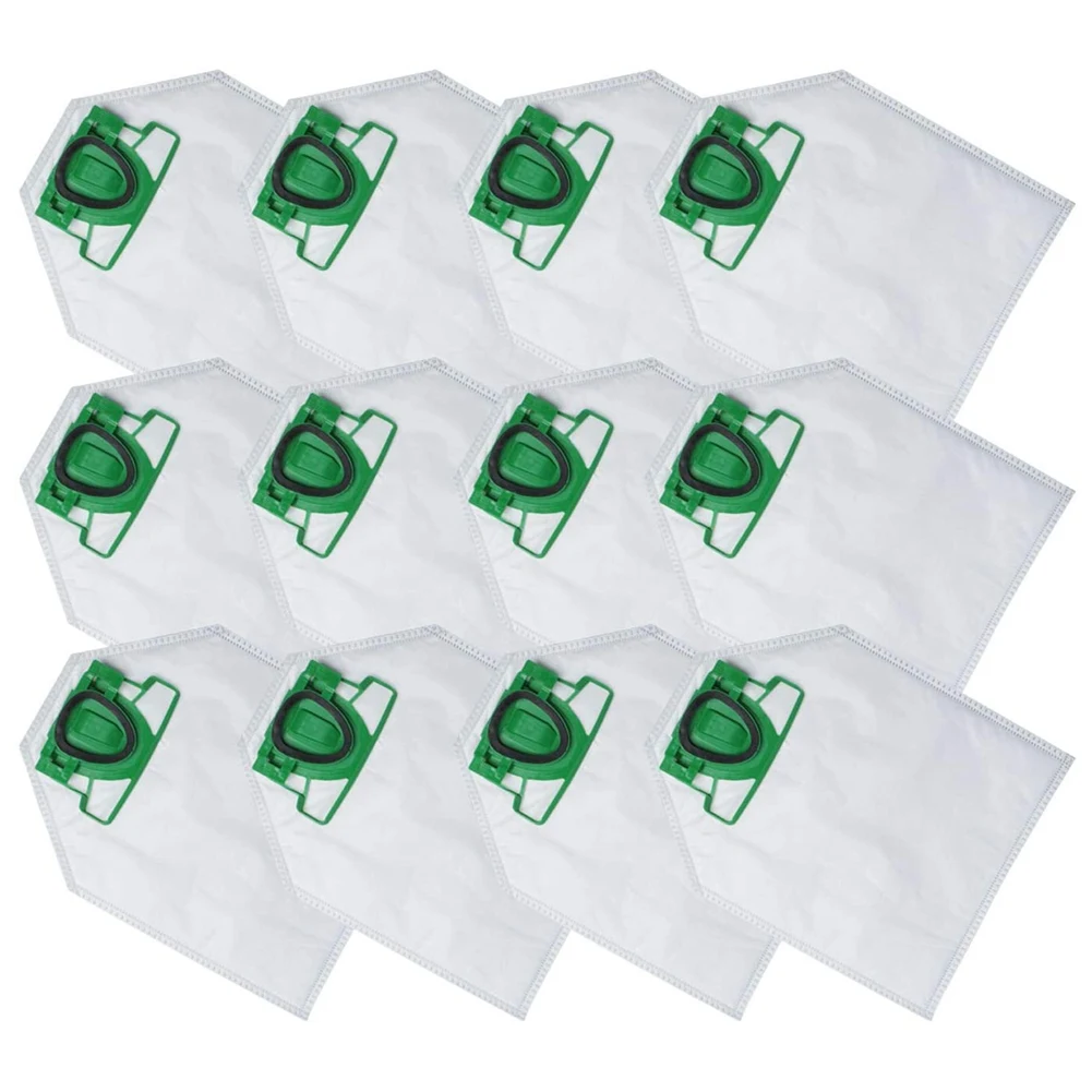 

12PCS Vacuum Cleaner Bags for Vorwerk Kobold VK 200 - Premium Vacuum Cleaner Bags for VK 200 VK200 FP