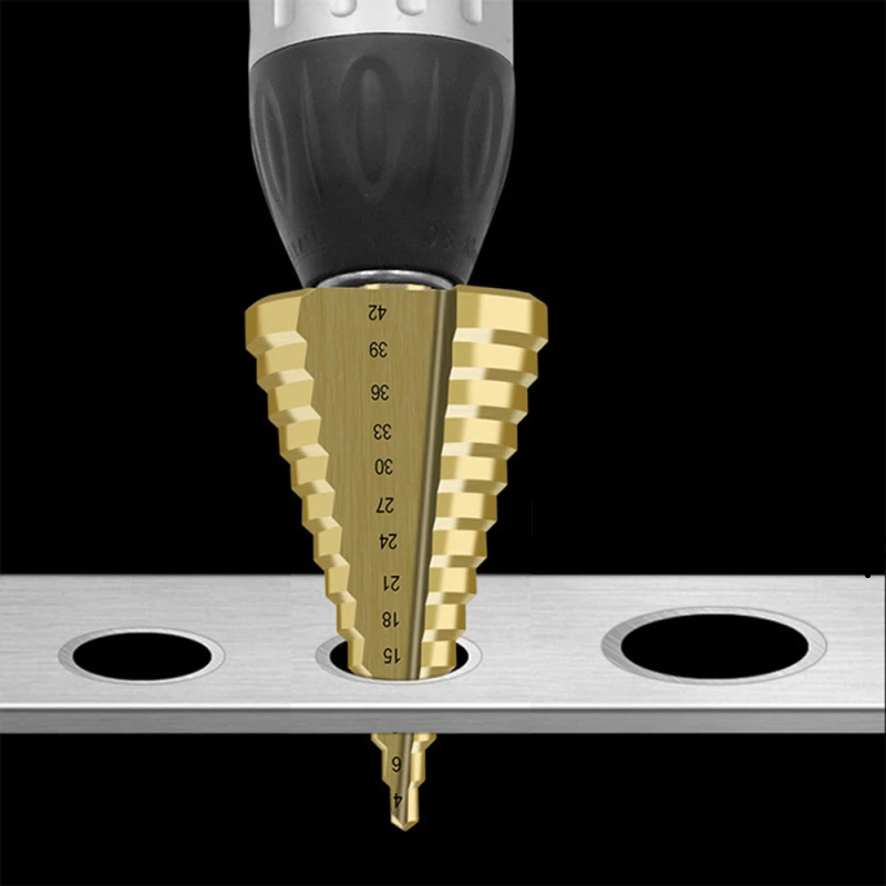Рисунок 5 - 4-32 4-42 мм HSSTitanium ступенчатое