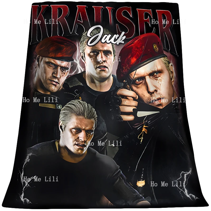 

Jack Krauser Винтажное фланелевое одеяло