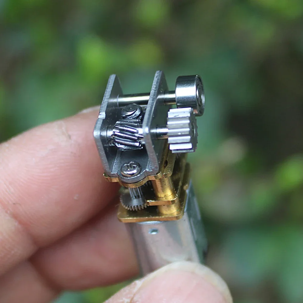 

Цельнометаллический редуктор Micro N20, мотор-редуктор постоянного тока 3 В-5 В, 12 об/мин, медленный электрический двигатель для 3D-печати
