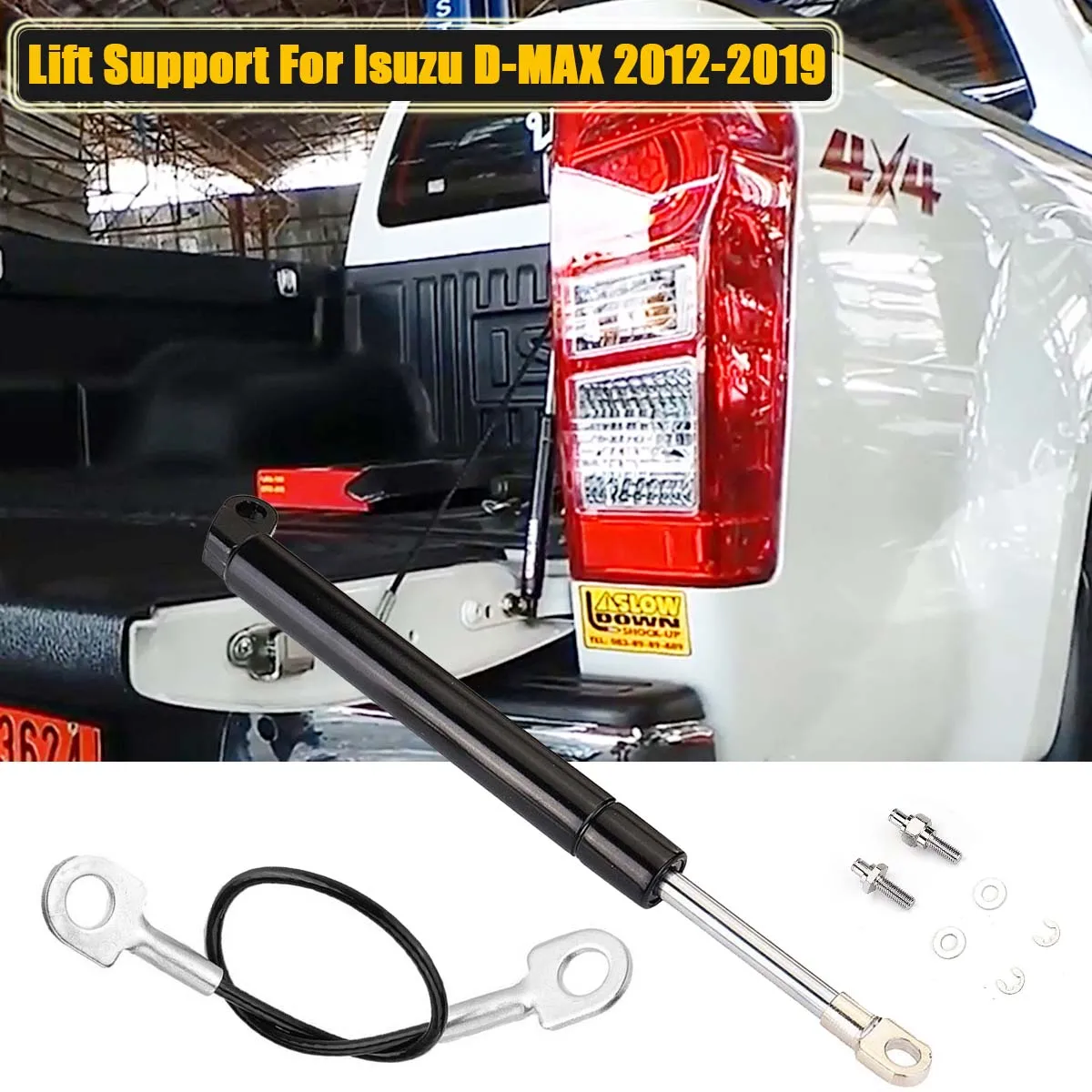 

Rear Tailgate Slow Down Trunk Tail Gate Strut Damper Gas Spring Support Lift For Isuzu DMAX D-Max 2012-2019 Car Accessories