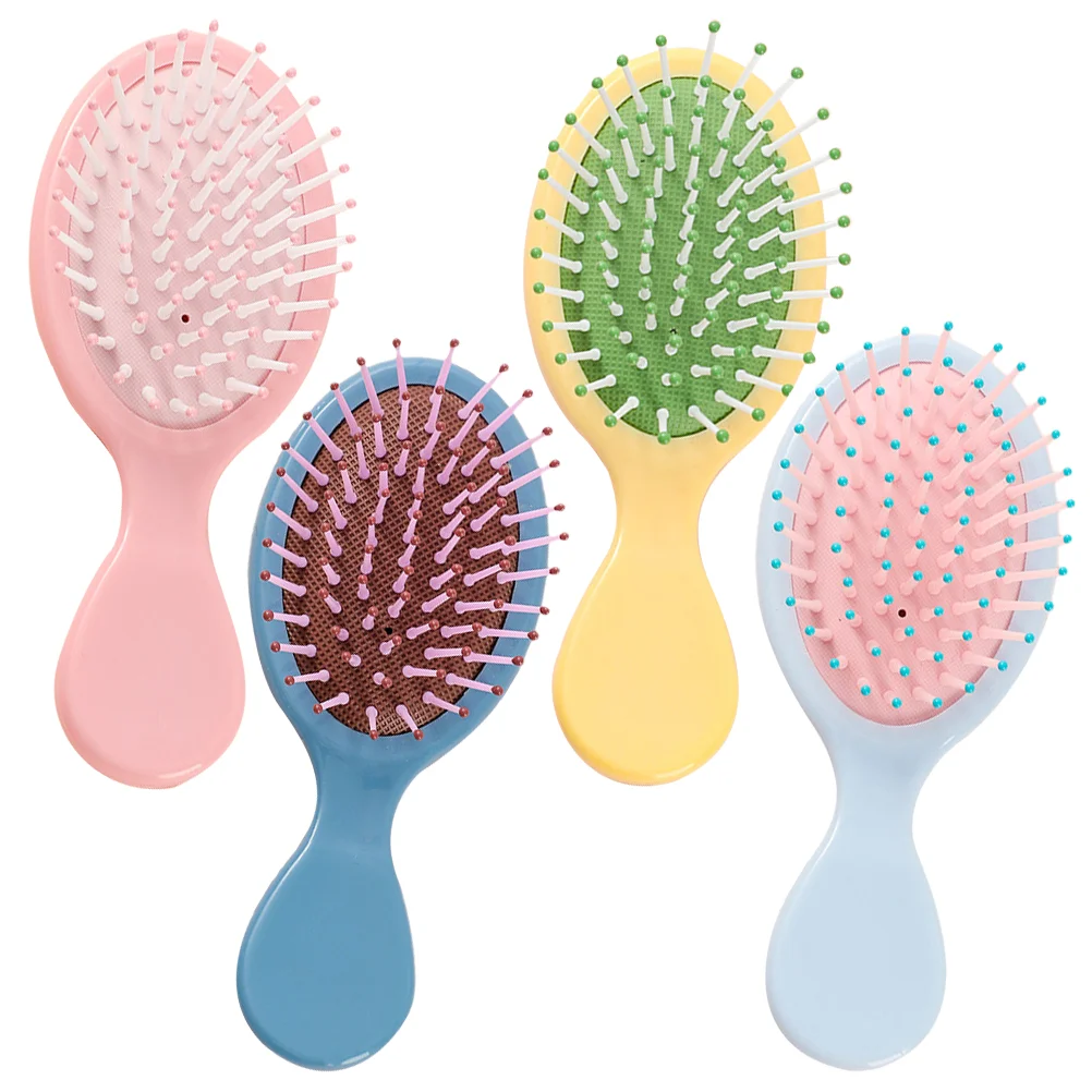 

4 Pcs Massage Comb Air Bag Cushion Wet Detangling Brush Women Scalp Paddle Combs Hair Travel