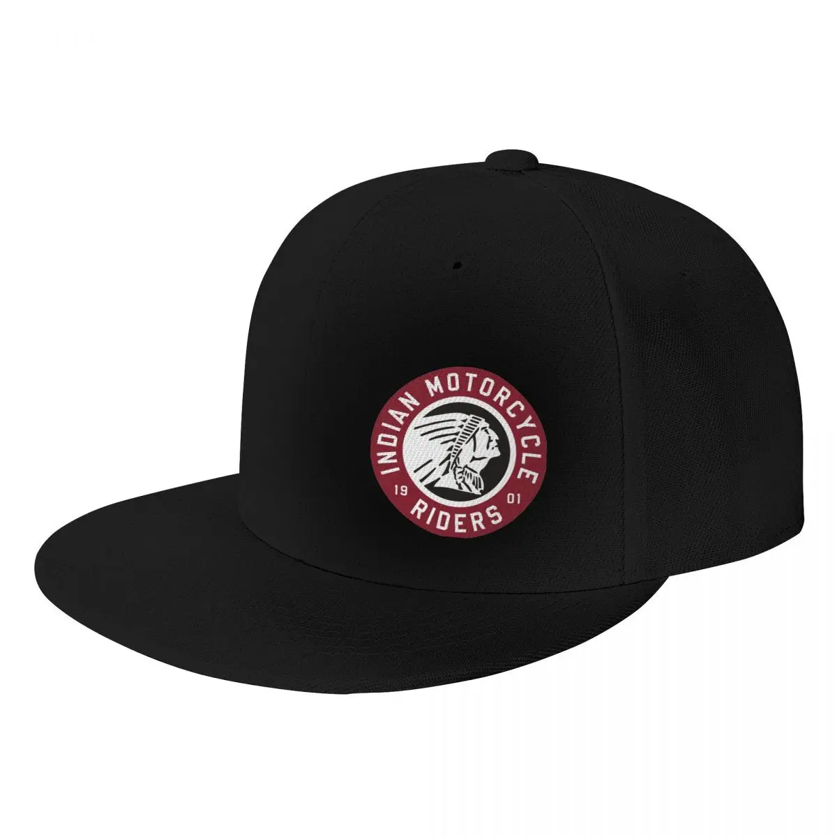 Indian Motorcycles Riders Baseball Caps Unisex Snap Backpack Hat Hip Hop Adjustable Cap Outings