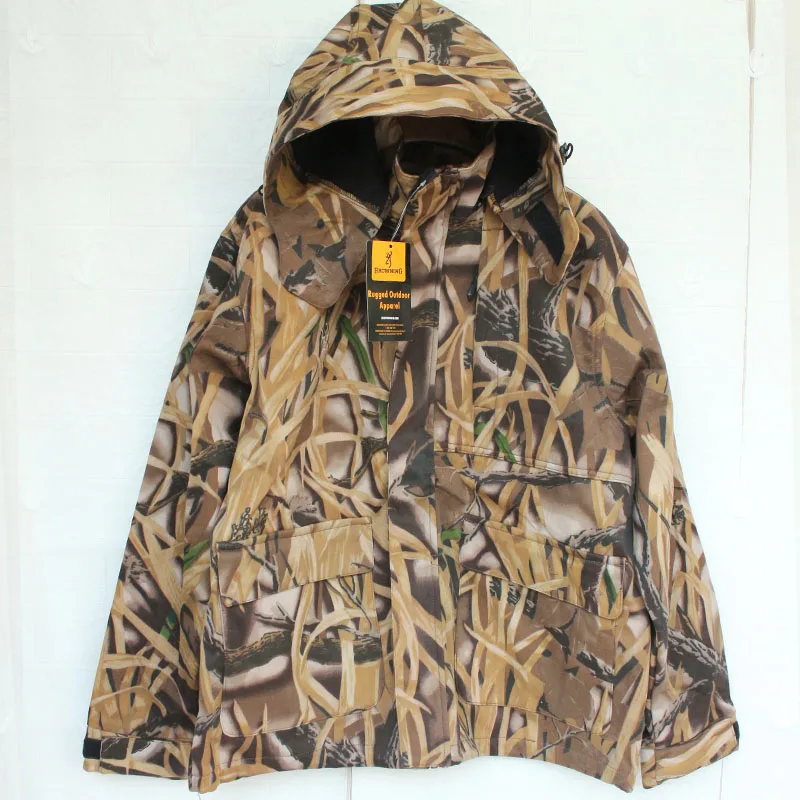 

Redhead Brownin Outdoor Hunting suit camouflage leaf Camo two piece with mesh lining Plus size quick-drying Realtree bafflocamo