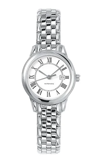 

High-Top Womens Fashion Sport Watch military flag Style ladies Automaticf mechanical watch Stainless Steel Sapphire