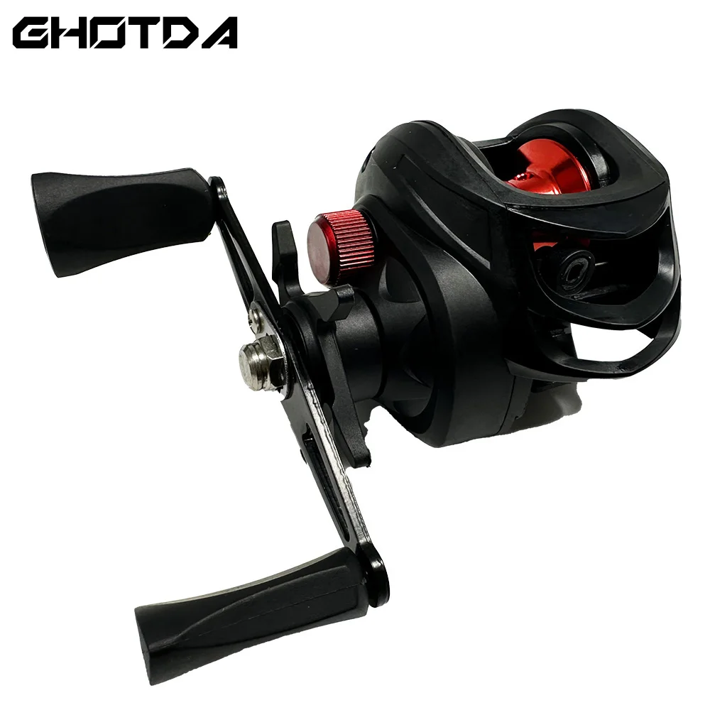 Long Cast Drum Reel 212g Baitcasting Fishing Reesl Ultra Smo