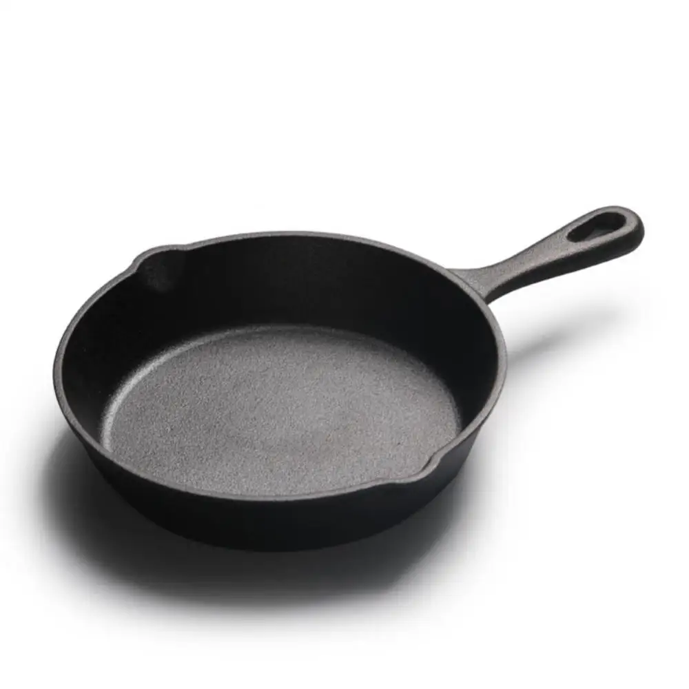 

Nonstick Steak Pot Coking Food Natural Ingredients Cooking Fried Pan Seasoned Cast Iron Griddle Frying Pan Kitchen Utensil