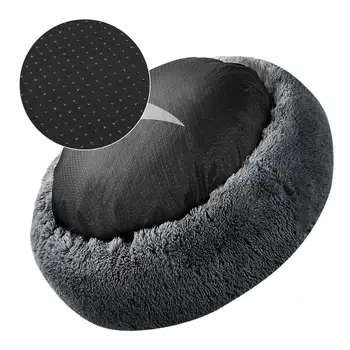 Haustier Hund Bett Komfortable Donut Cuddler Runde Hundehütte Ultra Weiche Waschbar Hund und Katze Kissen Bett Winter Warme Sofa heißer verkauf 2