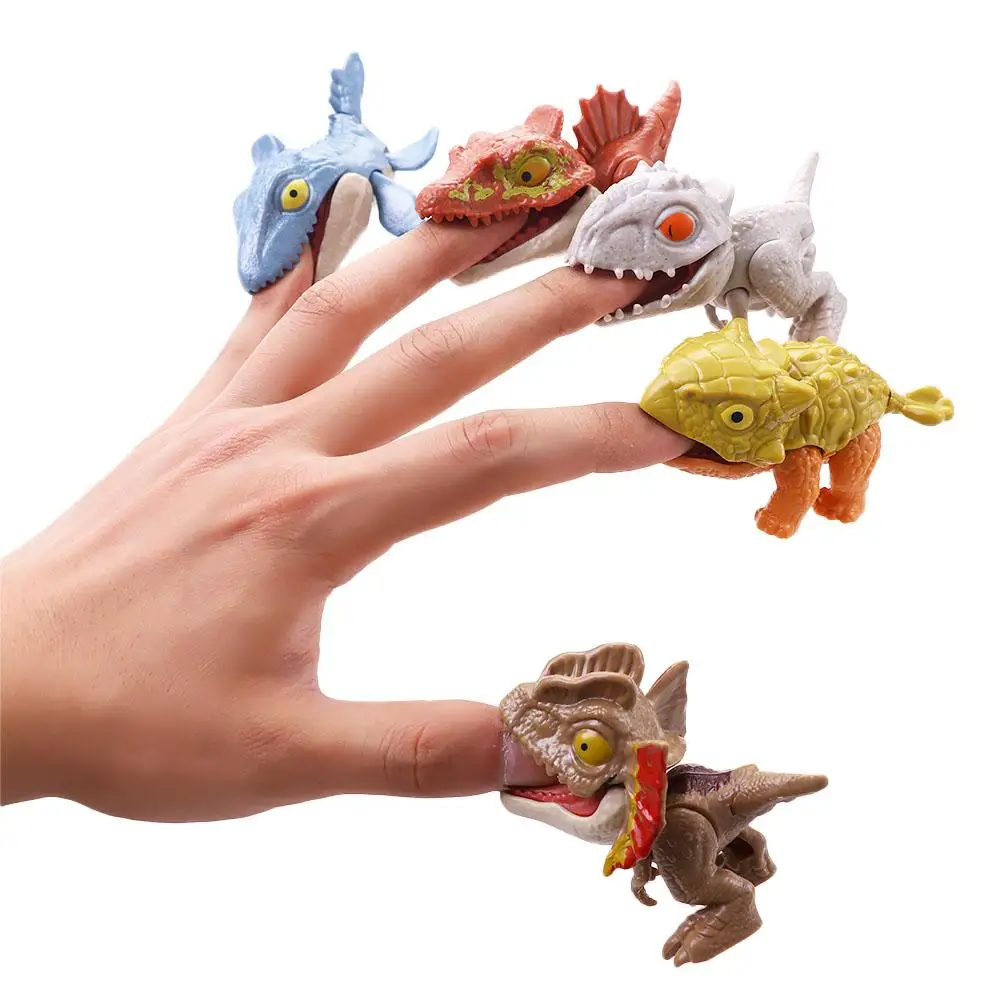 

Family Games Movable Joints Simulation Bite Finger Game Dinosaur Game Dinosaur Toy Finger Dinosaur Dino Toy Model Toy