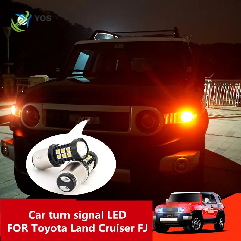 

Car turn signal LED FOR Toyota Land Cruiser FJ body steering assist light modified 12V 6000K 2PCS