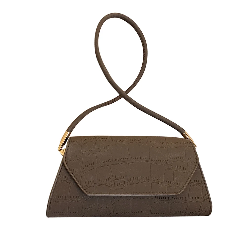

Daily Scrub PU Handbag Shoulder Money Pouches Fashion Solid Street Crossbody Bag Popular Simple Female Daily Bag