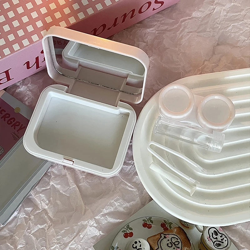 Портативный чехол для контактных линз Milky Multeasy унисекс