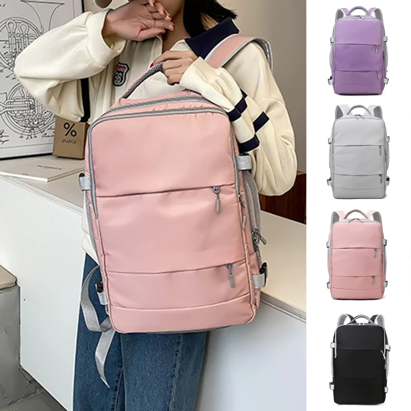

Travel Bag Women's Backpack Women's Large Capacity Lightweight Backpack 2022 New Fashion Ladies' Portable Korean Version 2022
