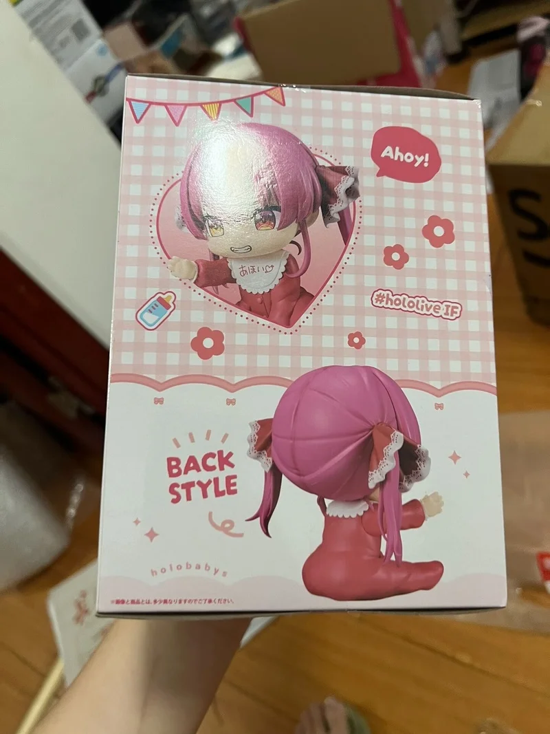 Фото Оригинальные фигурки Bandai Banpresto Hololive If Holobabies Houshou Marine Vtuber: милые аниме-фигурки, мультяшные куклы, сувениры, игрушки №4