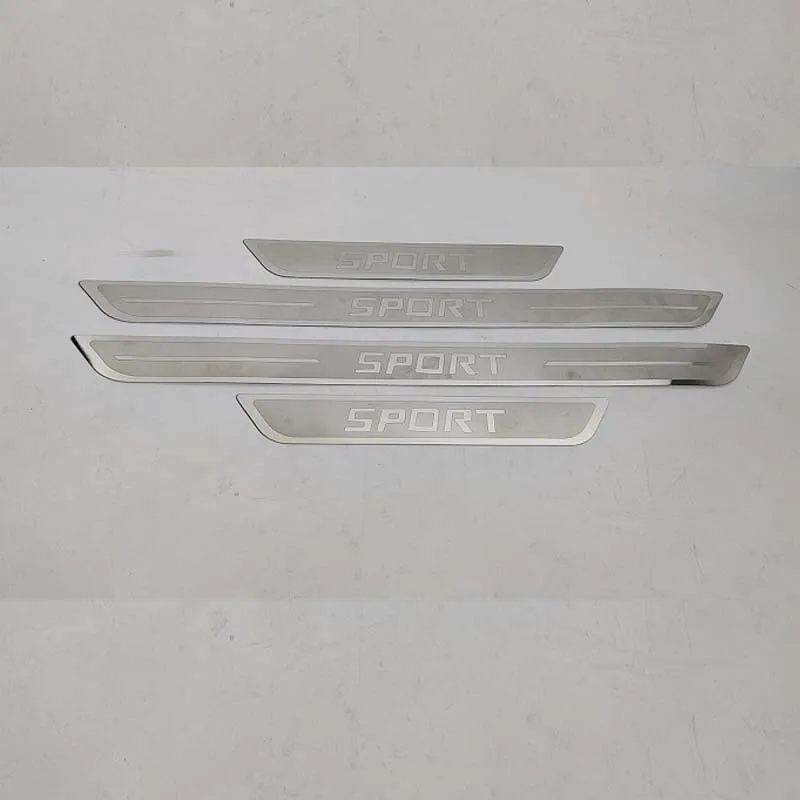 

Подходит для Mazda 3, автозапчасти, пороговое зубчатое кольцо, наклейка из нержавеющей стали 2014, 2015, 2017, 201