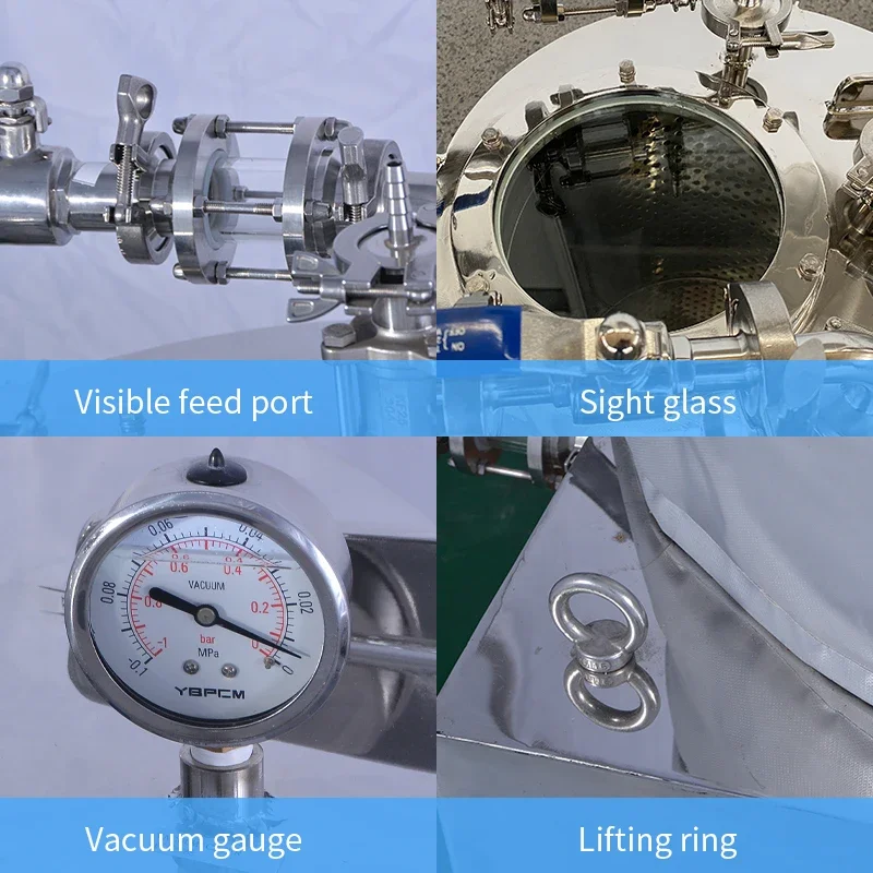 Высокоскоростная центрифуга для экстракции промышленного масла и этанола