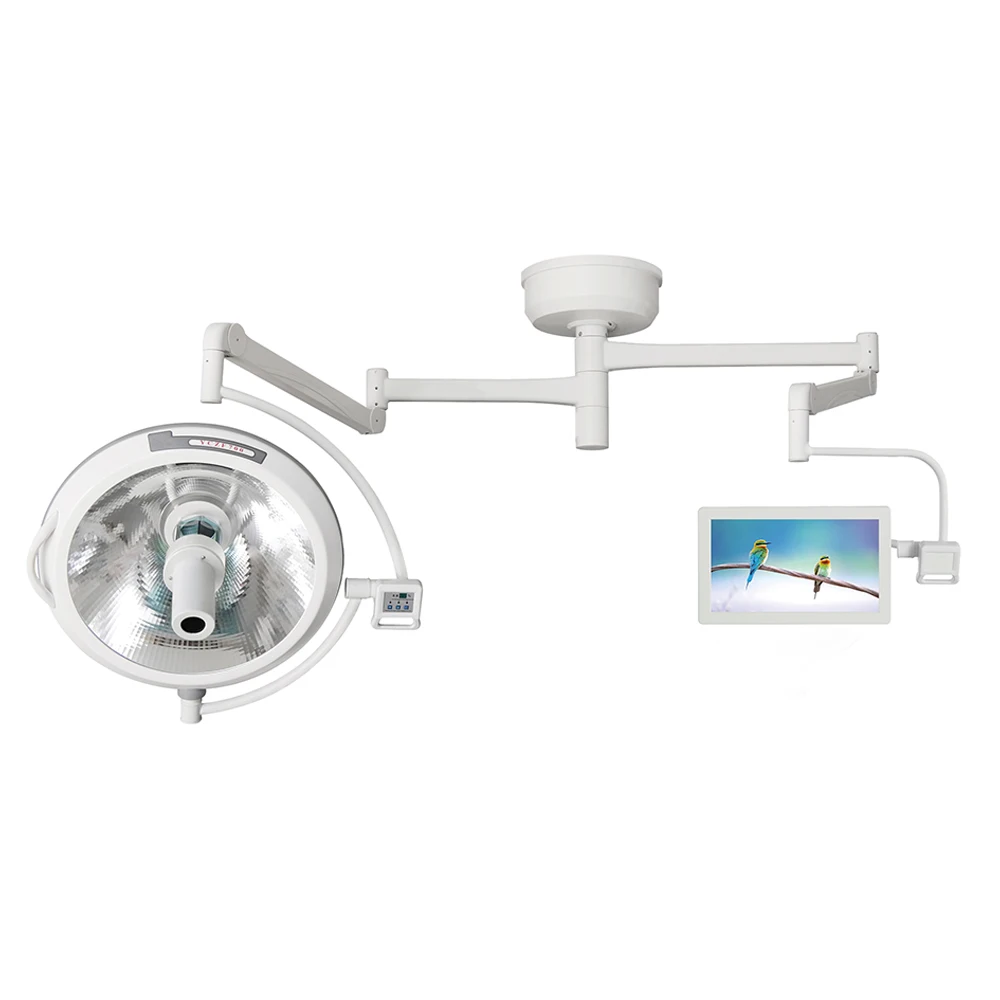 

Medial Equipments Operation Halogen Light Ceiling Mounted Single Arms Surgical Mobile Light Operating Lamp Studio Strobe Light