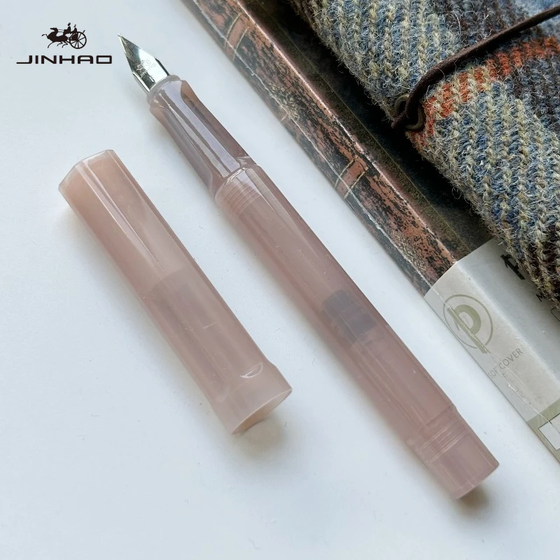 Фото Ручка-фонтан JINHAO 62D серии Dreamy Color, высококачественная, с перьями EF/F, для студентов, офиса и школы, канцелярские принадлежности №2