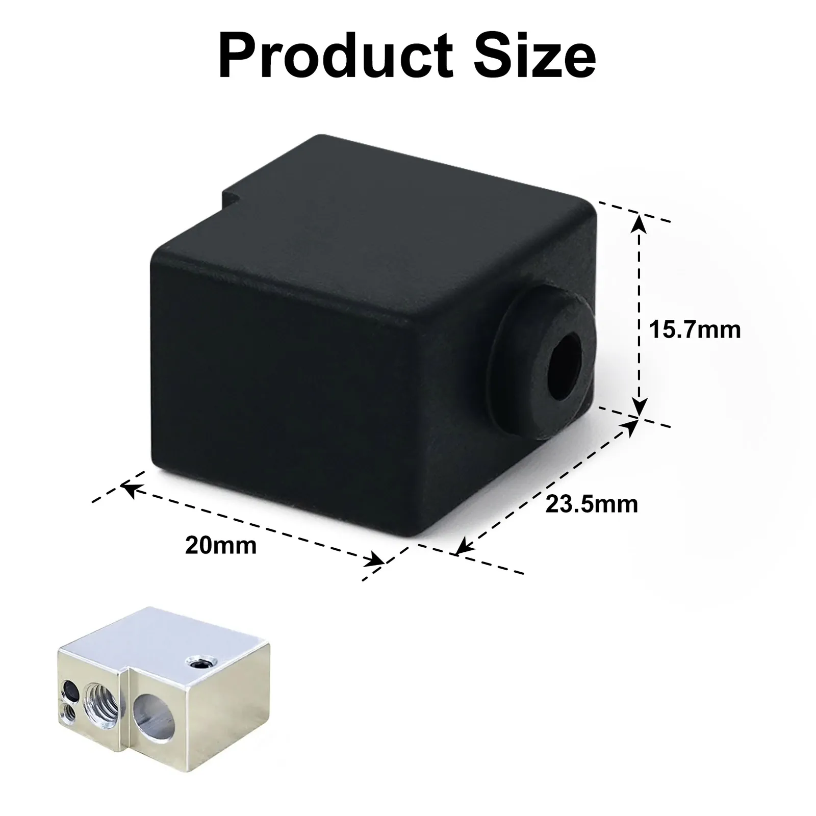 Для Kobra 3 Volcano сопло из латуни с медным покрытием закаленной стали биметаллический