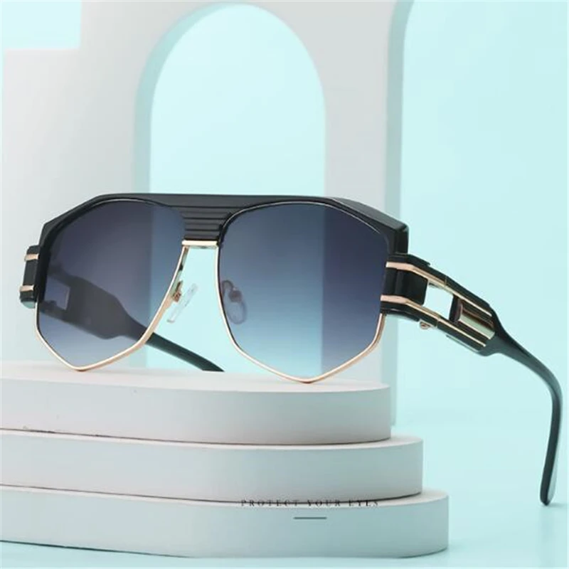 Солнцезащитные очки в стиле стимпанк для мужчин и женщин uv400