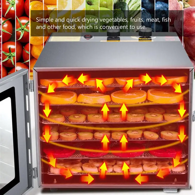 Пищевой Дегидратор для фруктов и овощей с вилкой Великобритании сушилка