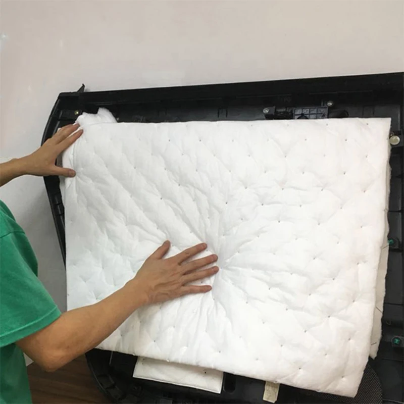 50x80 см белый автомобильный звукоизоляционный хлопковый шумоизоляционный коврик