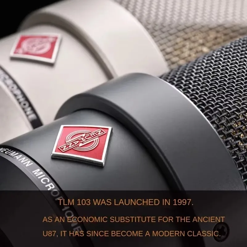 Фото Оригинальное крепление для микрофона NEUMANN TLM 102 NEUMANN TLM 103, совместимое с конденсаторным микрофоном Neumann TLM 103 M147 от SUUNTOK 107 №5