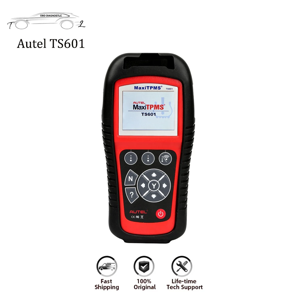 

Autel MaxiTPMS TS601 TPMS OBD2 Scanner Car Sensor Programming Tool Tire Diagnostic Scanner Advanced Version of TS501/TS408/TS401