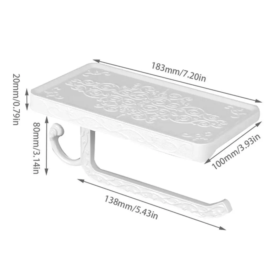 

Винтажный держатель для туалетной бумаги, настенный держатель для рулона туалетной бумаги