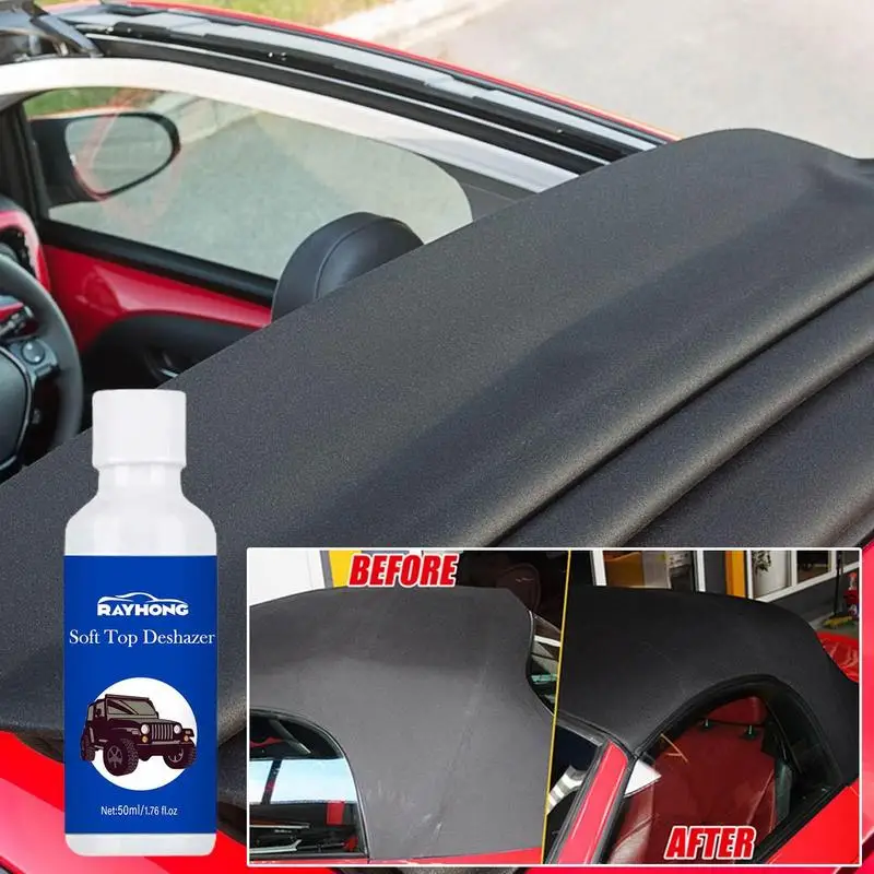 

50 мл автоматический мягкий карандаш для крыши, мягкий стеклоочиститель, трансформируемая верхняя отпугивающая ткань, Мягкий Топ, очиститель