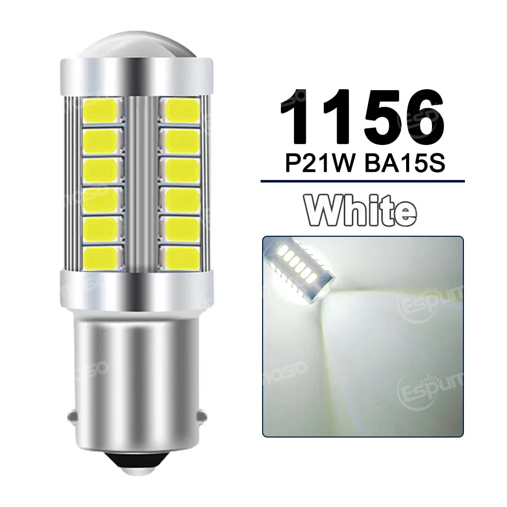 

Автомобильный Светодиодный Задний Фонарь P21W Ba15s 1156 Для PEUGEOT 2008 3008 206 207 306 307 406 407 408 107 108 1007 Boxer...