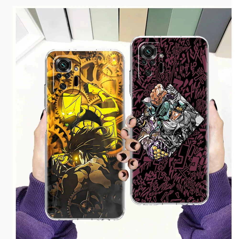 

JOJO Phone Case Cover for Redmi Note 11 K40 8 8T 9 10 8A 9 9A 9S 9C 7 Pro Plus 4G Silicone Transparent Shell Soft Coque TPU Bag