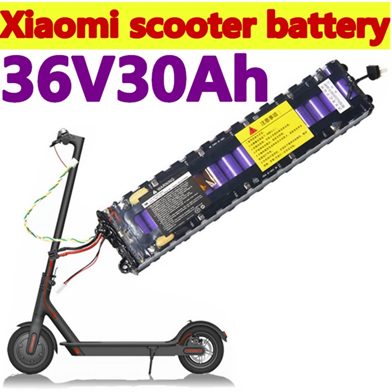 

36V 30AH lithium battery 18650 10S3P 250W~600W for Xiaomi Mijia m365 electric scooter