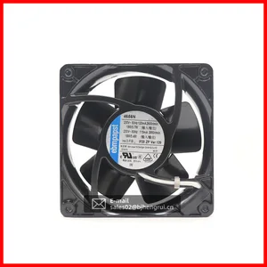 4656N 230VAC 19W 11938 119*119*38mm 12cm 94.2CFM 2650RPM All Metal Chassis Control Cabinet Axial Cooling Fan