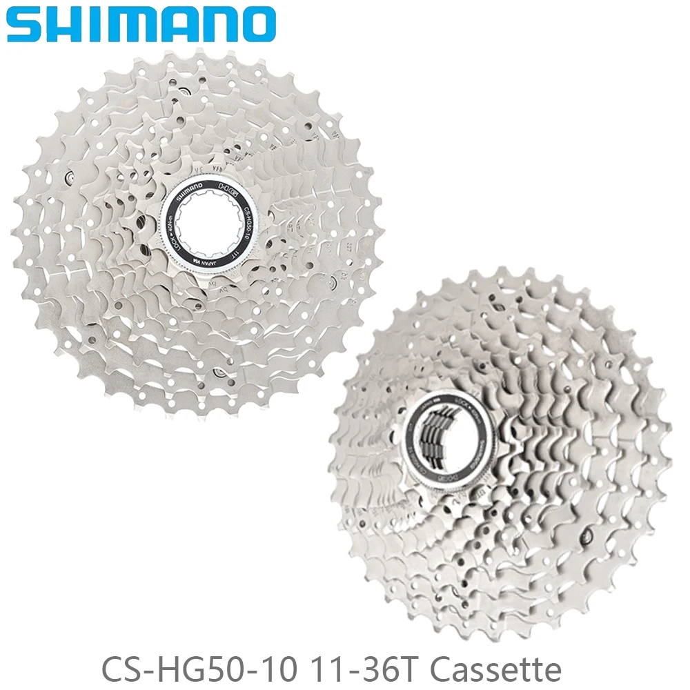 SHIMANO DEORE CS-HG50-10 10-скоростная 11-36T велосипедная кассетная звездочка для MTB