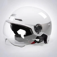 3c certified electric car helmet for men and women all year round portable sunscreen helmet battery car summer half helmet