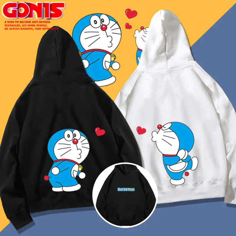 

Japanese Anime Joint Sweater Men's Hooded Spring and Autumn Loose Version Couple Jacket Anime Hoodie