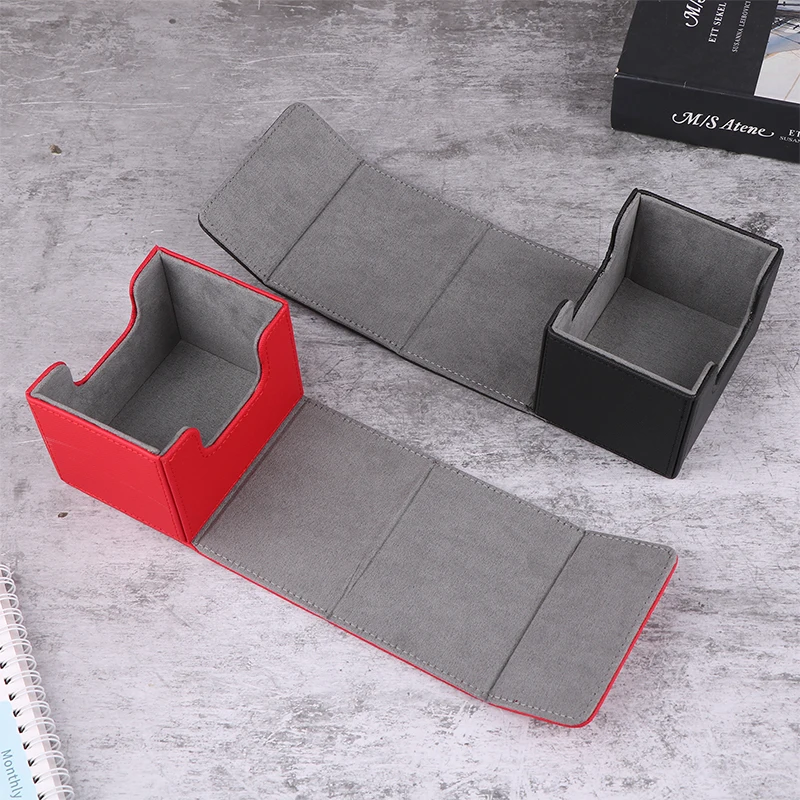 Коробка для хранения игровых карт из искусственной кожи портативный органайзер