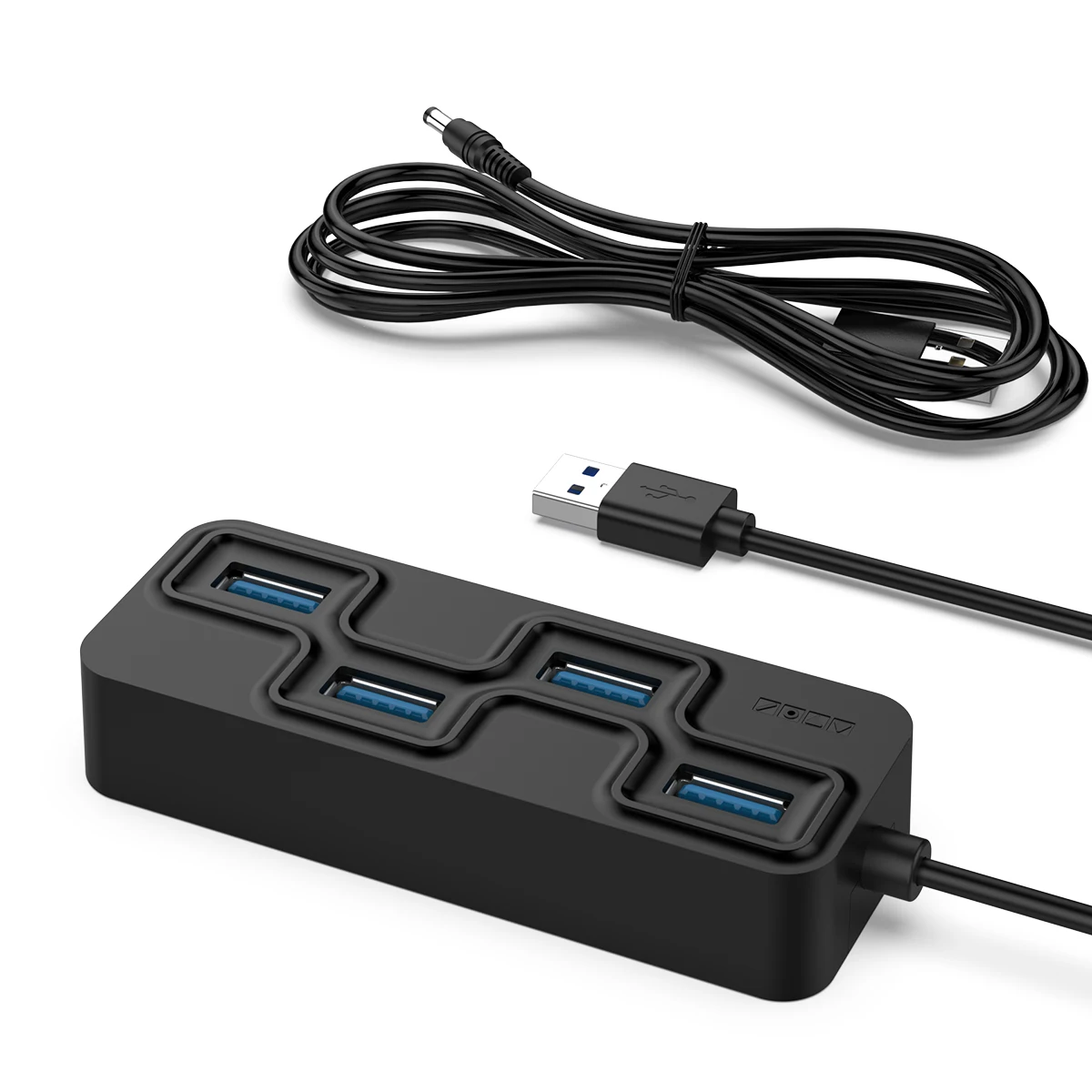 

4 Port USB 3.0 Hub Ultra Slim USB Portable Data Hub for IMac Pro MacBook Air Mac MiniPro Surface Pro