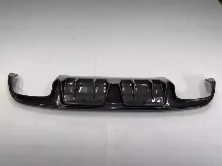 Для Mercedes Benz C Class W205 C43 C63 2016-2021 настоящий углеродное волокно автомобильный задний