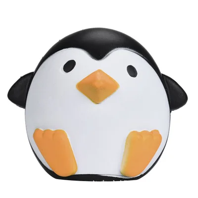 

1PC Anti Stress Ball Squeeze Toy Cute Jumbo Toys Slow Rising Animals Soft Penguin Stress Relief Toys for Kids Stretchy Toy