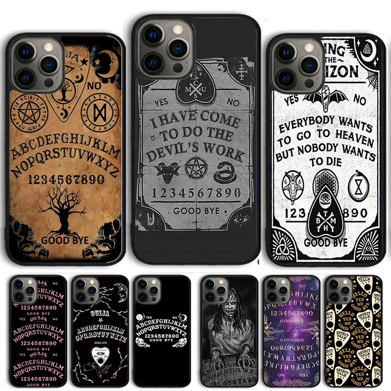 Чехол Ouija для iPhone 14 13 12 Mini X XR XS Max чехол Apple 11 Pro 5 6S 8 7 Plus SE2020 Coque |